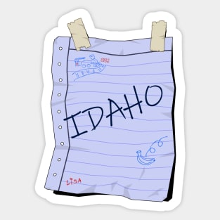 I'm Idaho Sticker